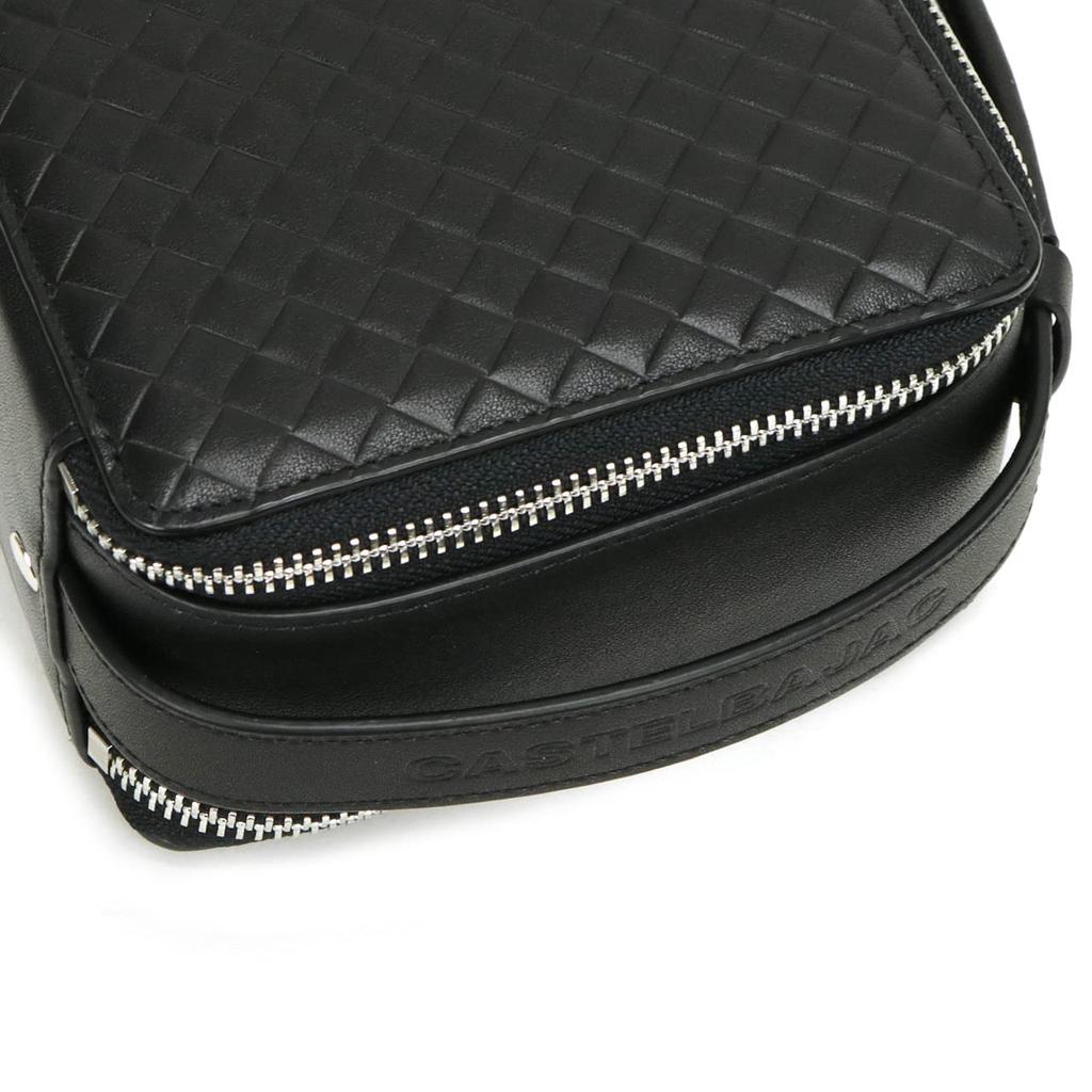 CASTELBAJAC Men's Clutch Pouch Garbo Black