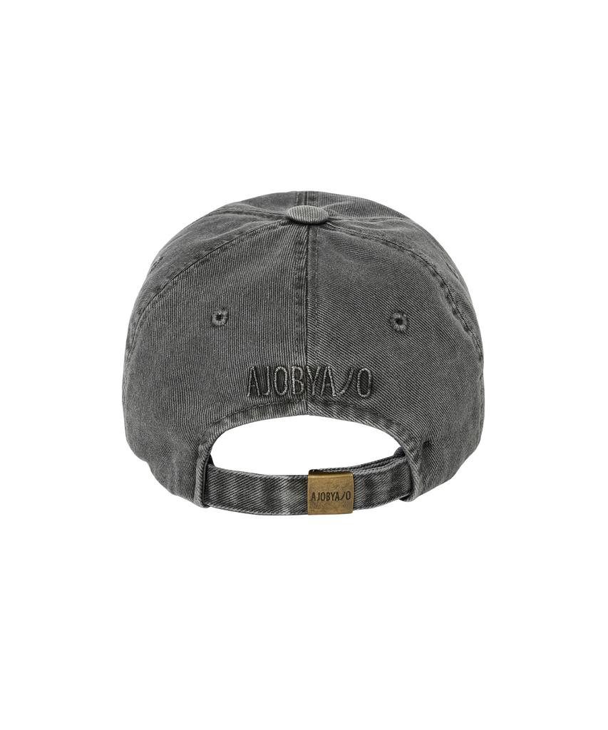 AJOBYAJO Wappen Washed Cap [Charcoal]