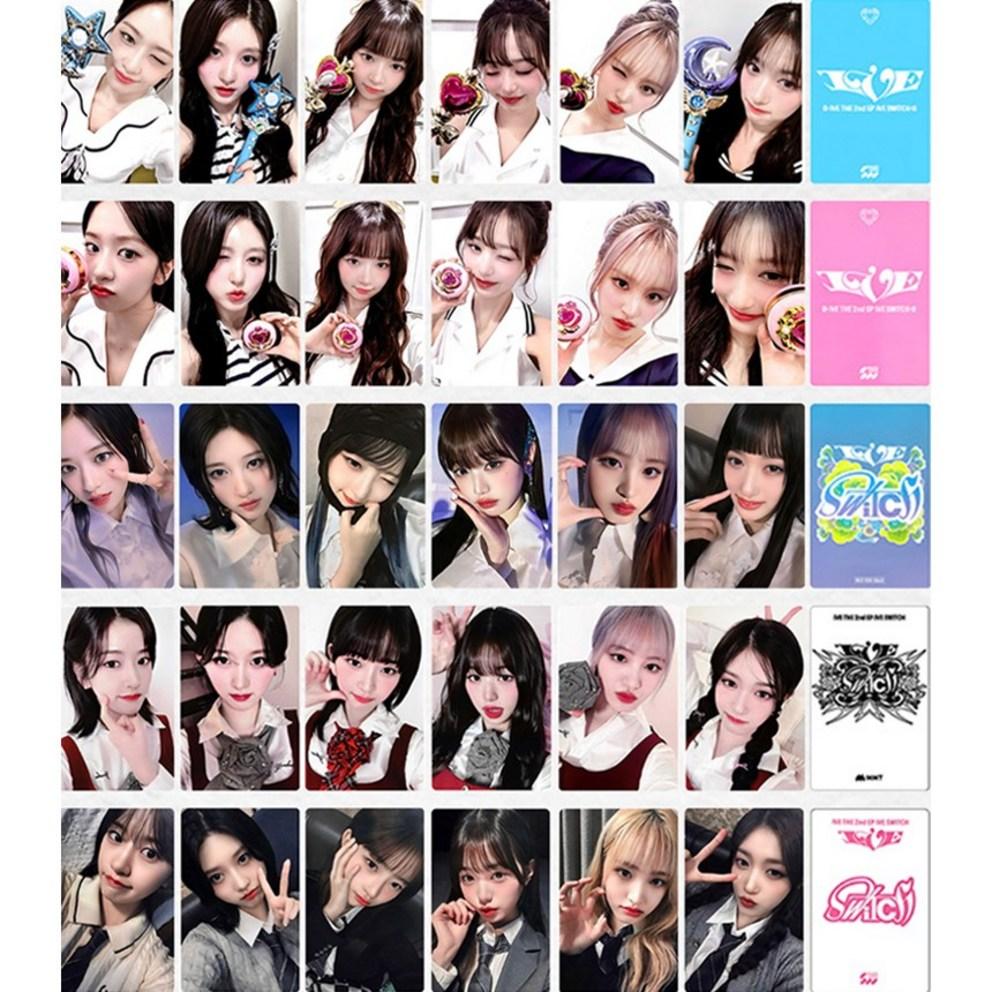 Same-day shipping Ive Photocard 30-sheet Switch Album Photocard Set, 30-sheet B Set, 1 piece