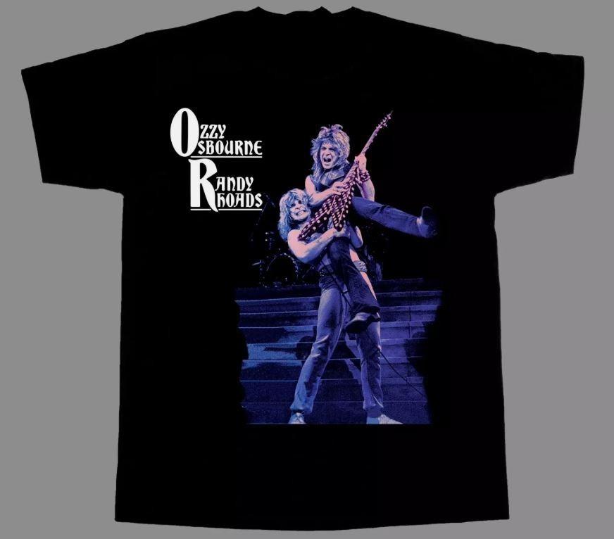 Oz Randy Rhoads For Fans Cotton Black All Size Unisex Shirt Unisex T-Shirt XXXXL