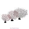 Boomvorm Hars Koraal Aquarium Decoratie Vis Tank Landschaps Decor Zee IJzerboom Plastic Koraal Aquarium Decor Planten