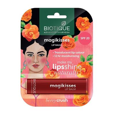 Tentazione di bacche di balsamo per le labbra (4 g), Balsamo labbra Magikisses Berry Crush