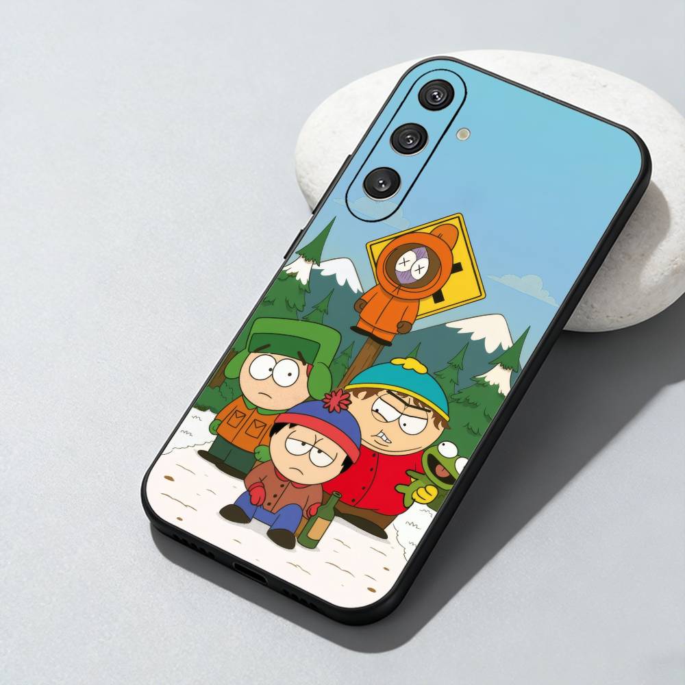 SP-South Stan Marsh P-Park-S Phone Case For Samsung Galaxy A73,A72,A71,A70,A52,A51 Others Soft Black Cover Samsung a12