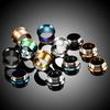 2Pcs/lot 2mm-30mm Stainless Steel Ear Stretcher Expanders Tunnels and Plugs Earrings Screwed Back Ear Dilations Ear Expansions