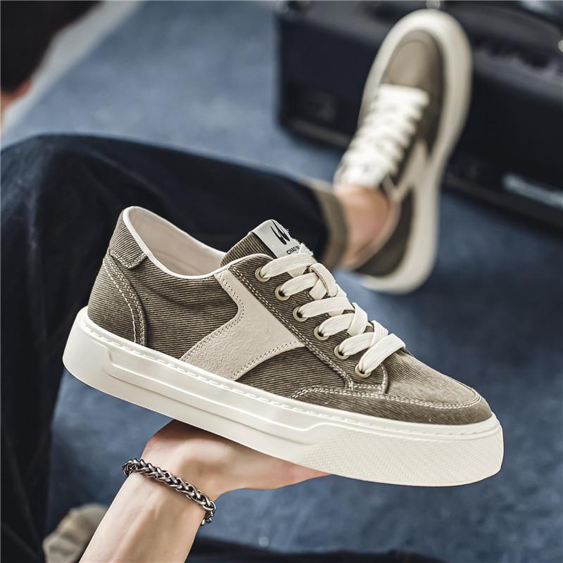 Loafers Platform Sports Shoes Shoes for Men Casual Sneaker Soft and Comfortable Canvas Skateboard Sports and Leisure Ventilate