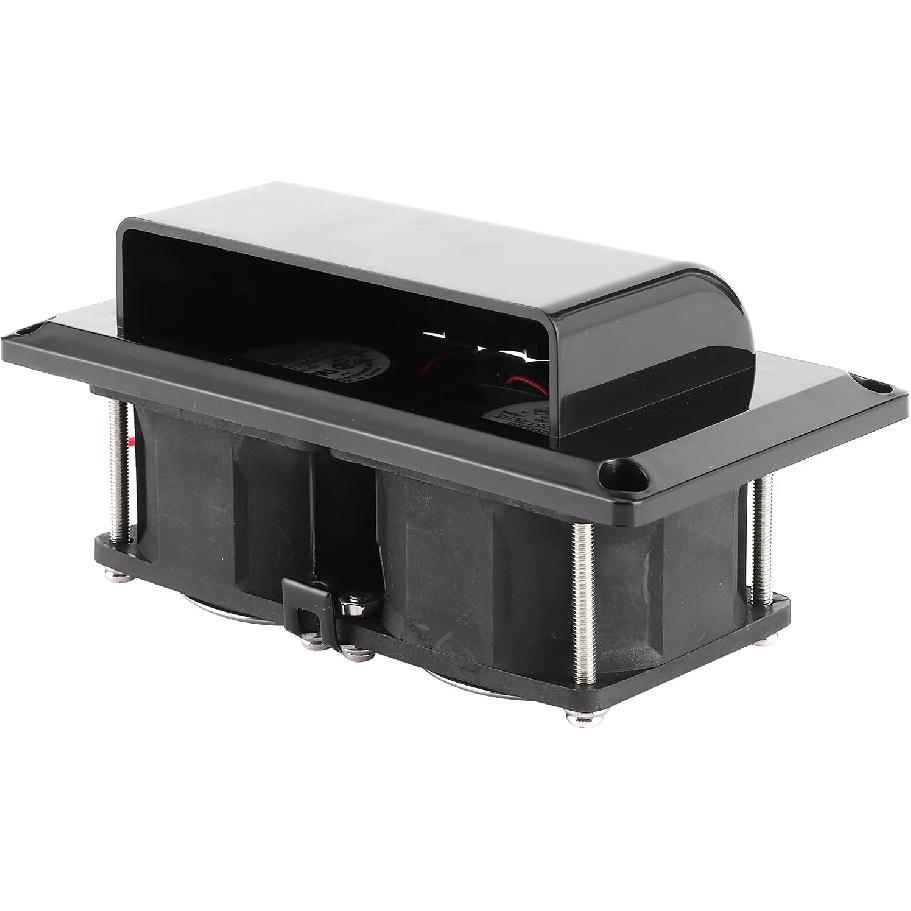 12V RV Side Vent Fan, 25W Air Vent Ventilation Exhaust Fan for Motorhome, Caravan, Trailer, Camper, Boat Marine Yacht