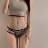 Sexy Bikini Panties with Hollowed Out Design, Seamless Buttocks Coverage Low Waist Triangle Women's Panties