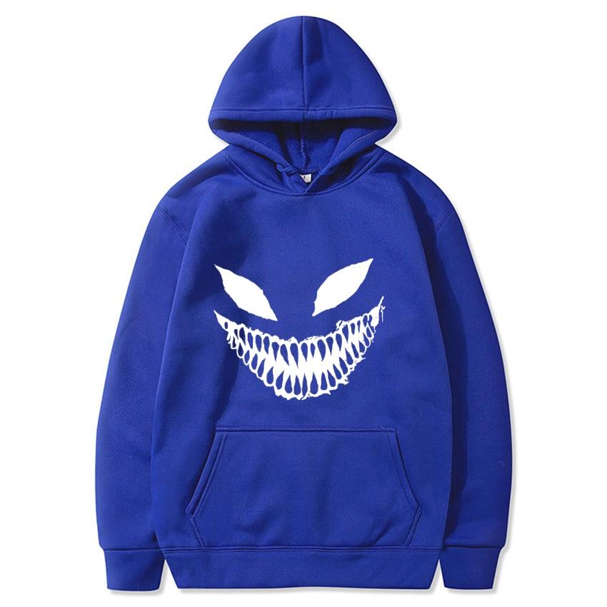 2025 Autumn/Winter Pain Venom Mask Printed Hoodie Academy Classic Hoodie Daily Fashion Casual Long Sleeve Warm Hoodie