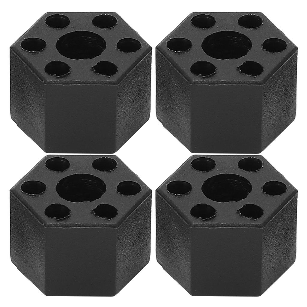 4PCS Hex Wheel Hubs Extension Adapter RC Model Car Parts Widened Adapter for ZD Racing 7504 110 RC