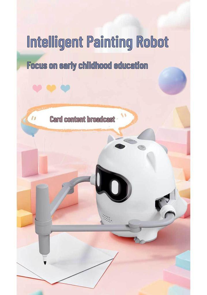 Smarter Malroboter: Zeichenhilfe für die Früherziehung für Kinder