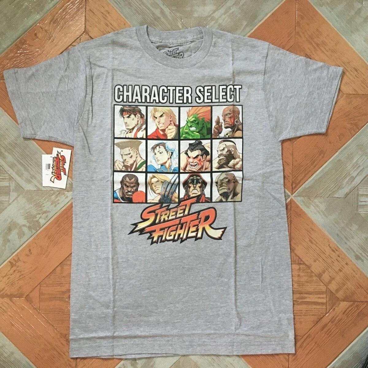 Street Fighter Character Select T-shirt 150