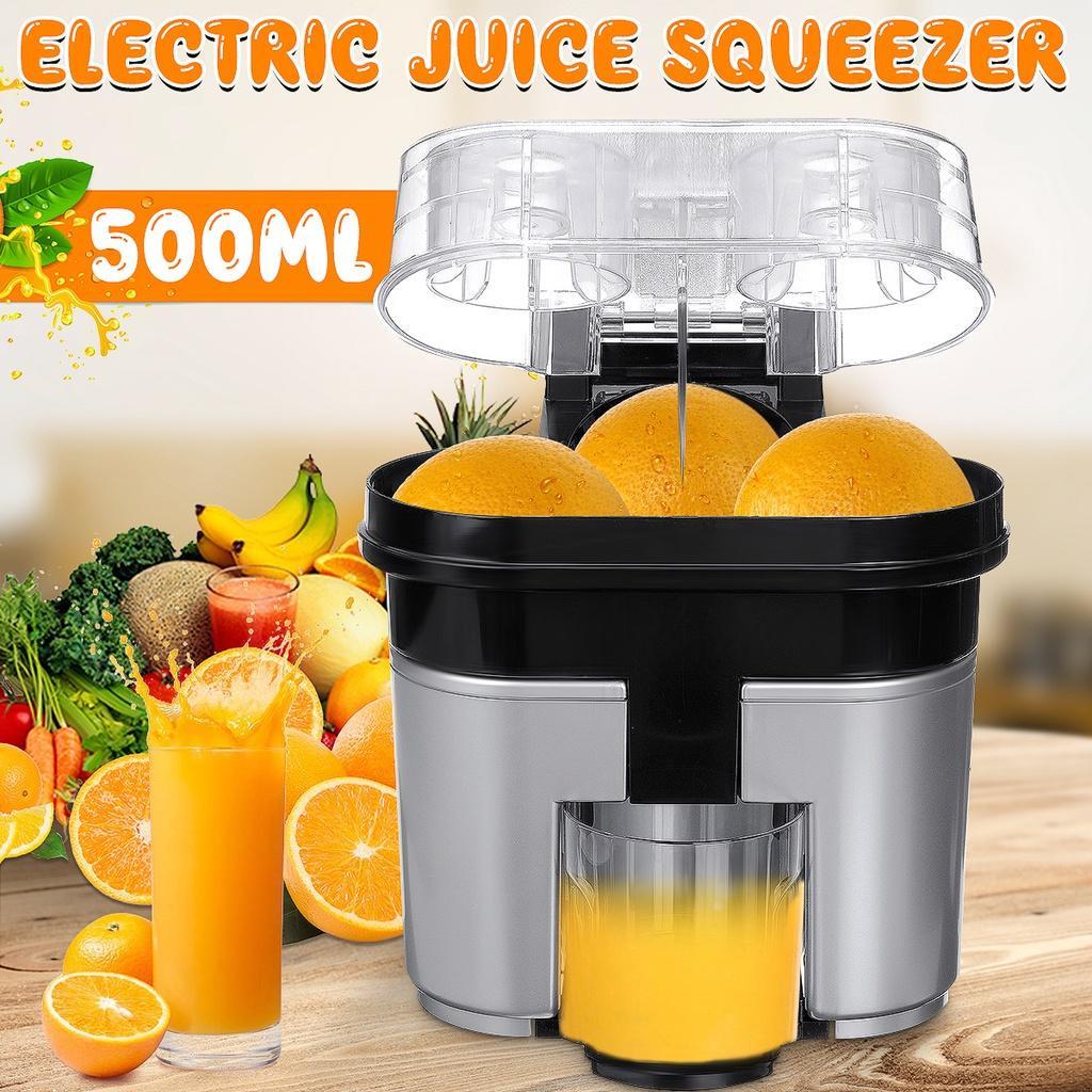 90W 500ML Squeezer Vegetable Fruit Extractor Electric Juicer Food Processor Mixer Juicer Stainless Steel For Home Orange Press Extractor 220V