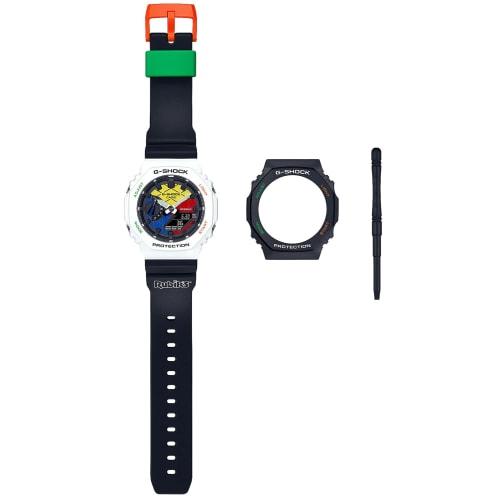 

Casio G-Shock Rubik s Cube Collaboration Model GAE-2100RC-1AJR Men s Watch, Black, Box Set with Replacement Parts