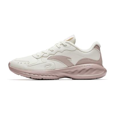 Zapatillas casuales minimalistas cómodas con forro polar cálidas antideslizantes de corte bajo para correr Mujer zapatilla Blanco Rosa 922445571-10