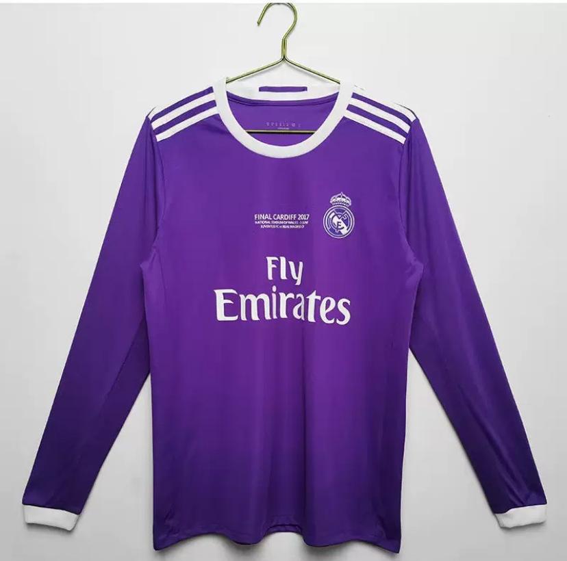 Retro Football Jersey Old Collection Club Manchester United, Real Madrid AC Short-sleeved Long-sleeved Football Uniform Can Be Printed