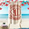 Arsenal Art Print Beach Towel, Large Soft Quick Dry Towel for Beach Camping Swimming