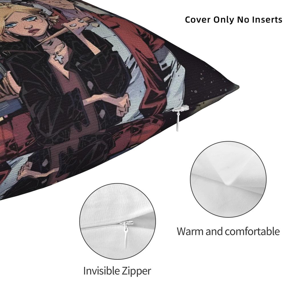 Pillow Case Buffys the V-Vampire Slayer Comfy  Pillow Cover For Office Car Home Decor Cute Funny Pillowcases