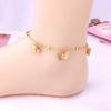Accessories, Hot-selling Popular Alloy Butterfly Anklets, Fashion Temperament Round Bead Chain Bell Foot Accessories