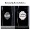 RJVK8 4Pcs TPU Door Lock Buckle Protective Cover Car Accessory For Honda Civic FIT CRV Accord Jazz HRV Prelude Insight Odyssey CRZ 5th