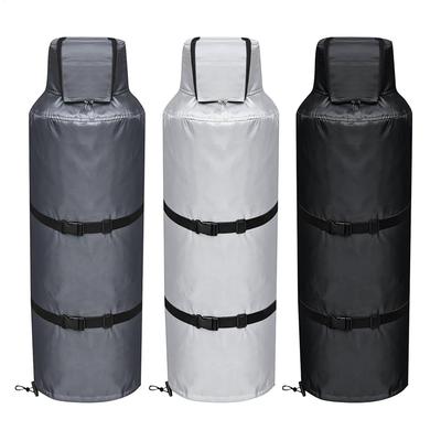 100lb Propane Tank Cover Insulated Waterproof Dustproof Protection for Gas Cylinder BBQ Grill Outdoor Camping Winter Storage