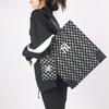 MLB Monogram Collection Polyester Combo Bag, Tote Bag, Shopping Bag, Handbag, Shoulder Bag Large Unisex Black 3AORL031N-50BKS