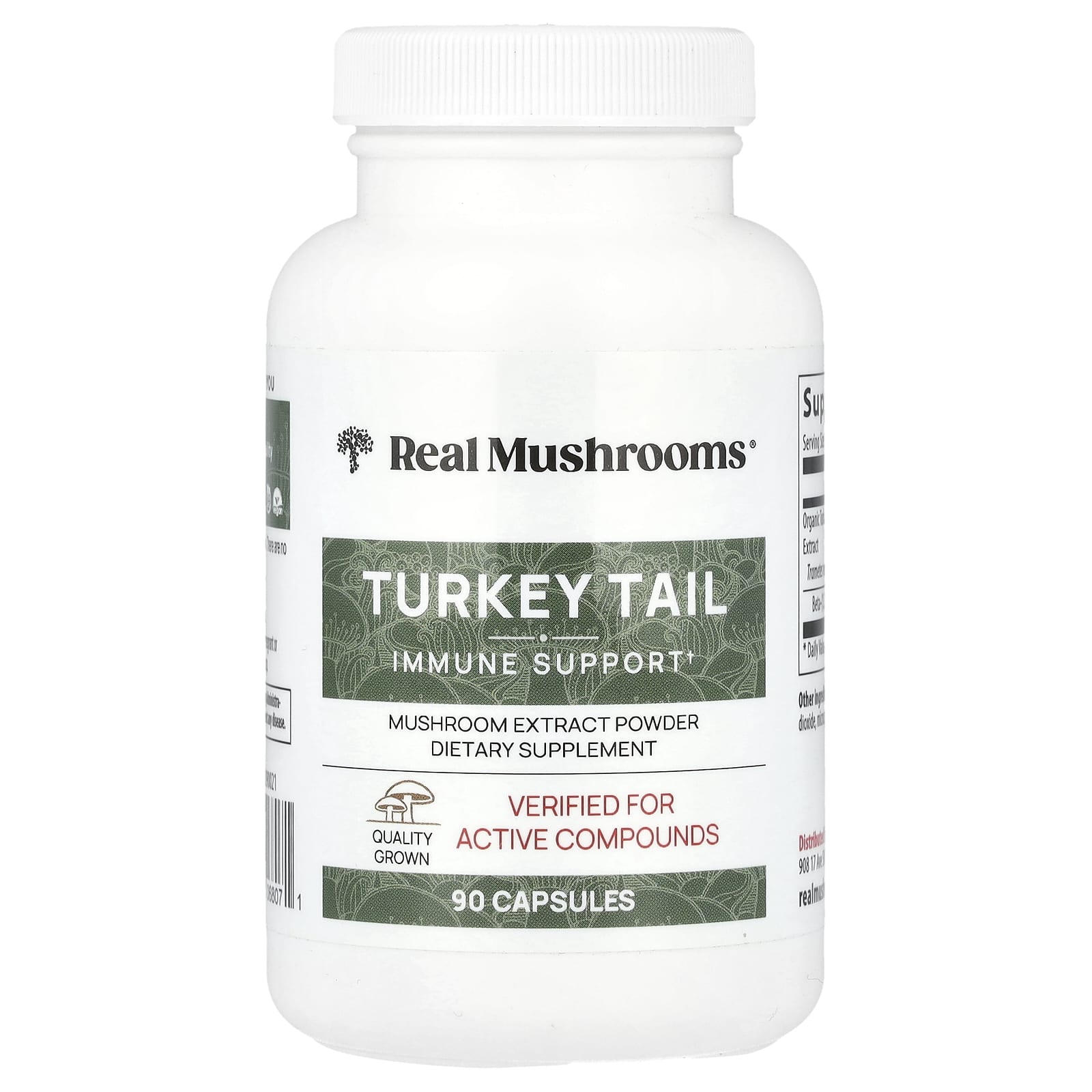 

Cloud Mushroom, Mushroom Extract Powder, 90 Capsules