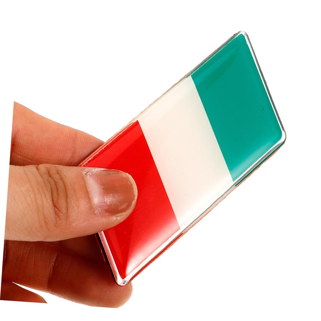 BUGUUYO Autoaufkleber Flagge Italien Autoaufkleber Italienische Flagge Aufkleber für LKW Italienische Flagge