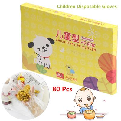 Hot Kitchen Vegetable Fruit Safety Food Plastic Clear Avoid Direct Touch Children Disposable Gloves
