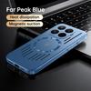 Magnetic Ultra-thin Heat Dissipation Case For XIAOMI 17T Pro Magsafe Wireless Charging Metallic Paint Hard PC Cover For MI15T