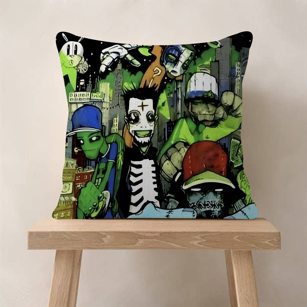 PC Limp BBizkit Cushion Cover Car Throw Pillow Case For Sofa Car Christmas Gift