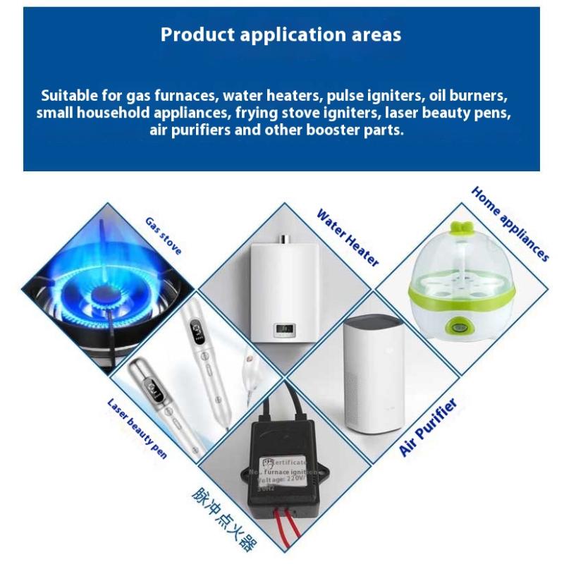 20Kv High Frequency High Voltage Transformer Ignition Coil Generator Inverter Boost Spark Arc Ignition Coil Module For Igniter