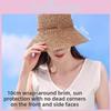 Large Straw Hat Brim Outdoor Sunshade Uv Protection Breathable Summer Gift Cap