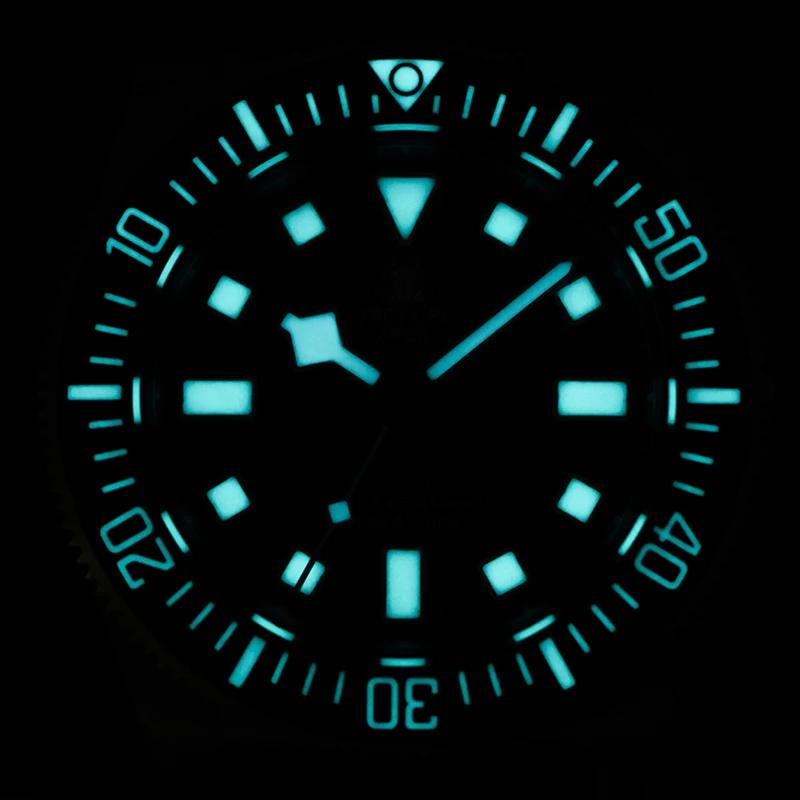 Tactical Frog Titanium Watch Sapphire NH35 Automatic Movement Super BGW-9 Luminous 20Bar Waterproof Men Watch