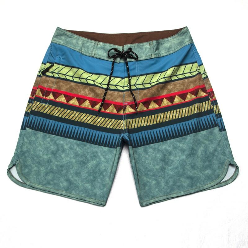 Mens Quick-Dry Stretch Board Shorts Surfing Swimming Beach Wear Lightweight Athletic Swim Trunks