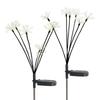 In-Stock Solar Dandelion Firefly Garden Lights: Flower Style Courtyard and Lawn Decoration