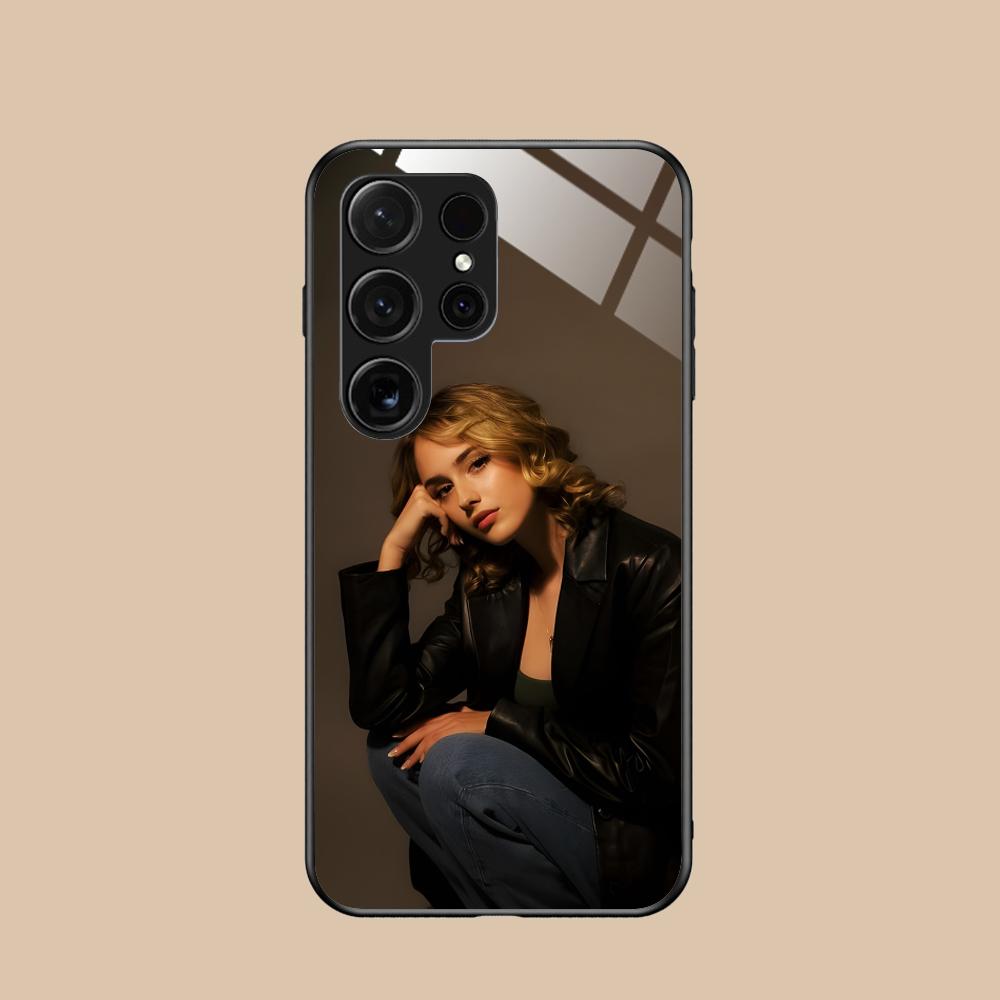

Julia Butters Mobile Cell Phone Case for Samsung Galaxy A56 55 54 53 52 51 36 35 34 23 16 15 5G Glass Colorful Cover Luxury Galaxy A52s 5G