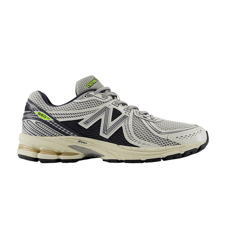 

New Balance 860v2 Белые Черные Неоновые Унисекс Кроссовки ML860SN2 38