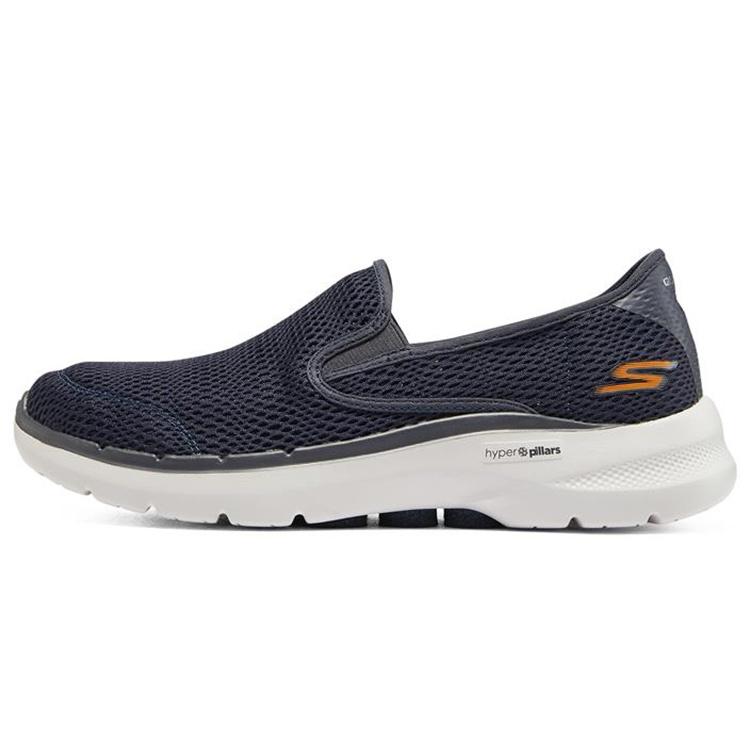 Skechers Go Walk 6 Shoes  Dark Grey  Men s 894136-NVY EU 39.5