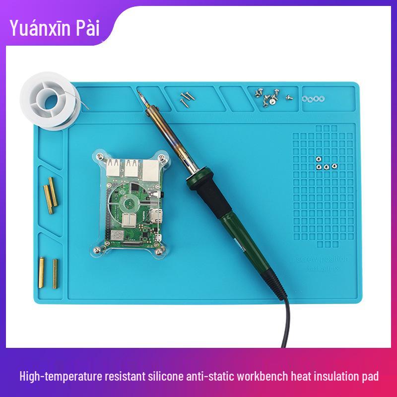 Heat-Resistant Anti-Static Silicone Repair Mat for Electronics