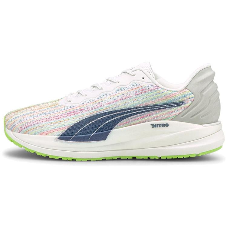 PUMA Magnify Nitro SP White Sunblaze Green Glare Men s 195417-01