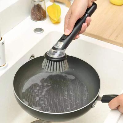 Brosse à vaisselle avec distributeur de savon Brosse à pot avec manche Distributeur de savon Cuisine