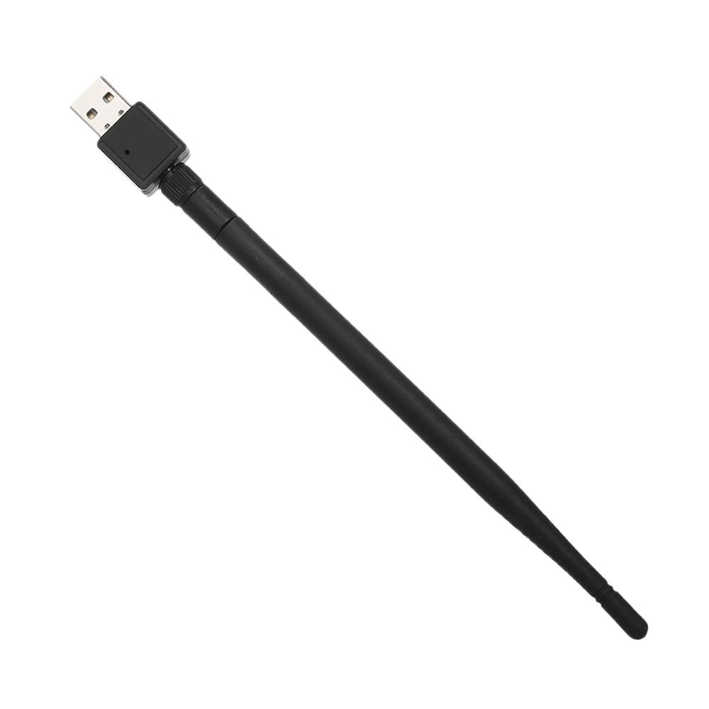 600Mbps Wireless USB WiFi Adapter Dongle 2.4GHz Network LAN Card 802.11b G N Standard with 2dBi Detachable Antenna for