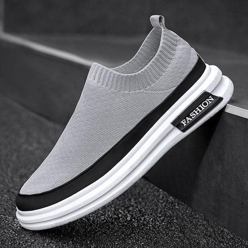 Men's shoes summer breathable new shoes men's ruffian handsome men's casual deodorant mesh men's shoes