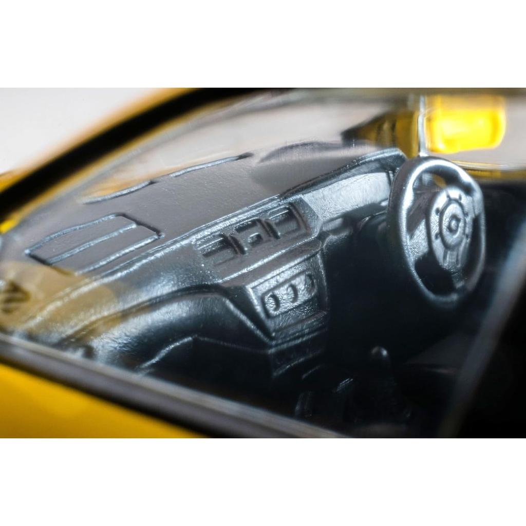 Tomytec Tomica Limited Vintage Neo 1/64 LV-N376a Mitsubishi Lancer Evolution IX GSR Yellow 2005 Diecast Model Car 340133