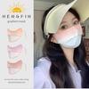 Unisex UV Protection Ice Silk Face Mask - Lightweight, Breathable, 3D Design for Summer