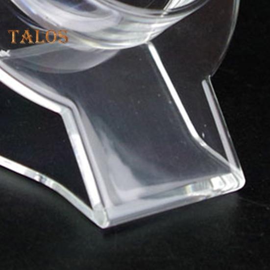 5 Pcs Transparent Bracelet Display Holder Compact Portable Watch Organizer Anti-slip Jewelry Rack for Home Jewelry Store