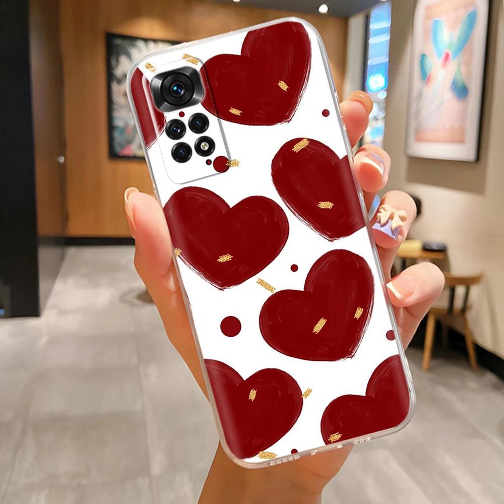 Case For Redmi Note 11 Phone Cover High Quality Liquid Silicone Funda For Xiaomi Redmi Note 11 Pro Cover Note 11s Back Covers