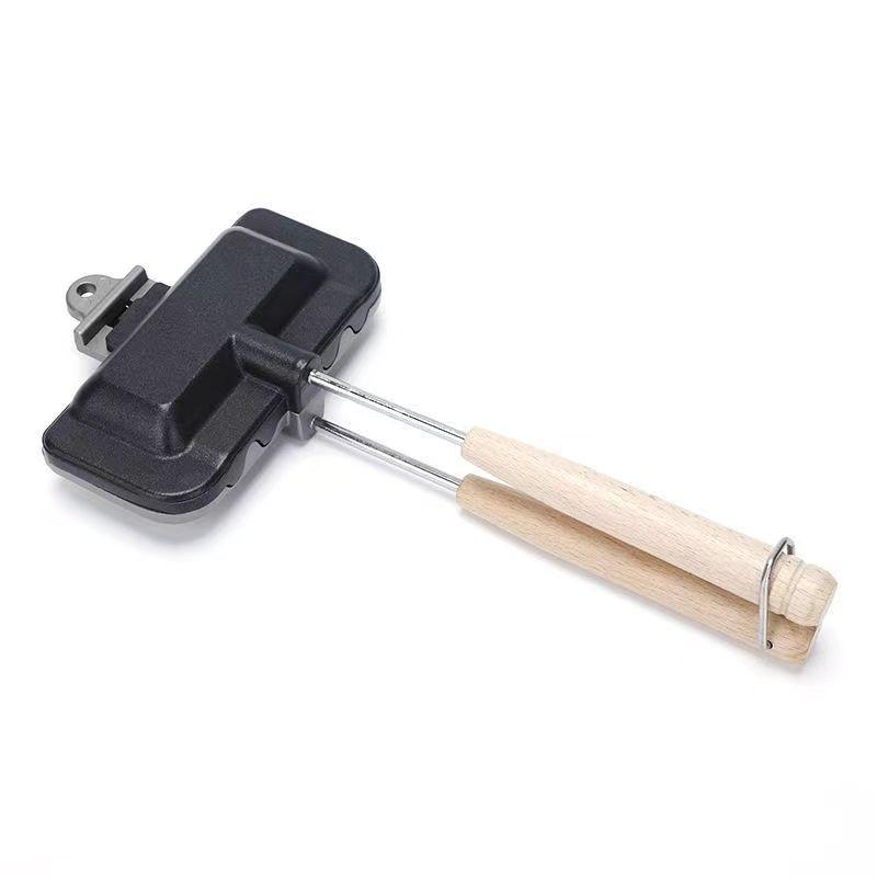 Mini Sandwich Pan Double Sided Non-Stick Toast Mold Outdoor Camping Breakfast
