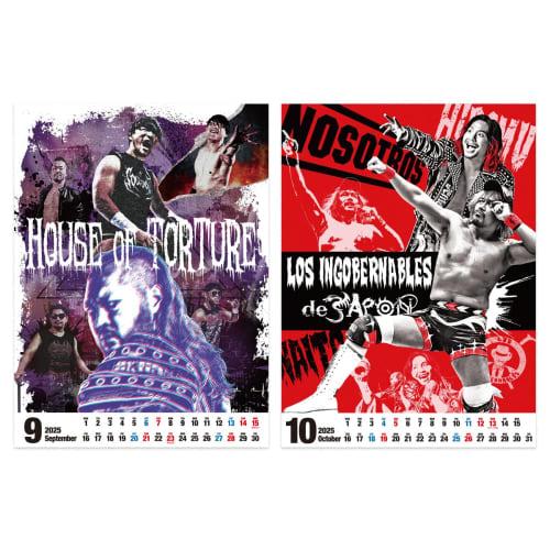 New Japan Pro Wrestling Calendar 2025 New Japan Pro Wrestling Wall Hanging Type 5955062789
