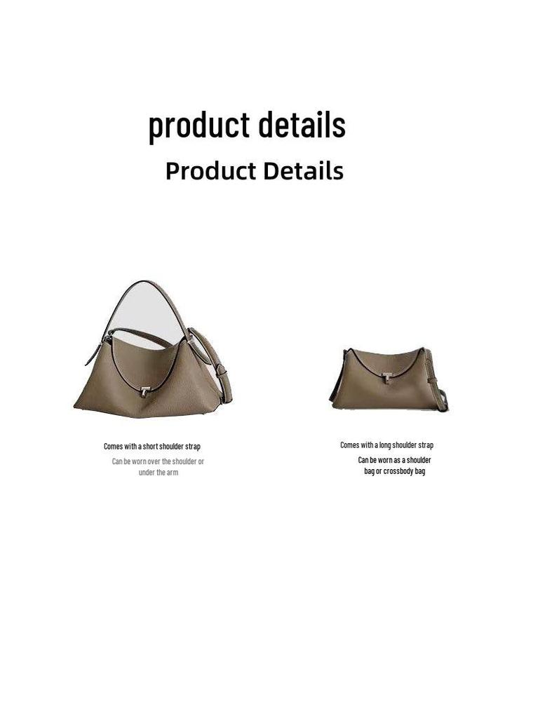 TOTEME Polštářová taška: Švédská crossbody kabelka, Vysoce kvalitní všestranná taška přes rameno pro ženy, Lehký luxus a ideální pro dojíždění